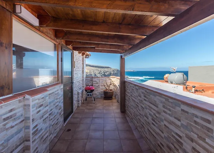 3br Fronton Wave - Ocean View & Parking Semesterbostad Gáldar