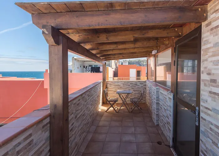 Semesterbostad 3br Fronton Wave - Ocean View & Parking Gáldar