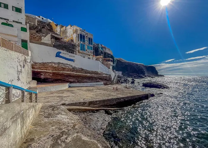 Semesterbostad 3br Fronton Wave - Ocean View & Parking Gáldar